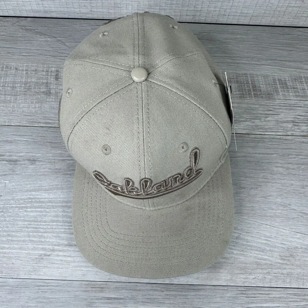 Pro Standard Oakland Athletics Baseball Cap Mens One Size Taupe Snapback Hat
